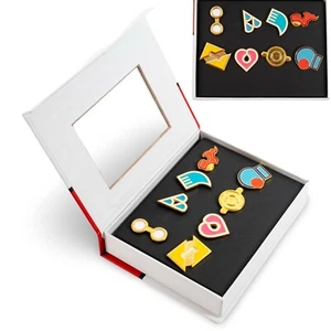 Pokemon Cartoon Anime All 8 Hoenn Gym Badges Gen. 3 for Cosplay - Collector Box - Picture 1 of 5