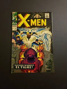 Marvel Comics Group The X-Men #25 "The Power and The Pendant!" El Tigre - Picture 1 of 4