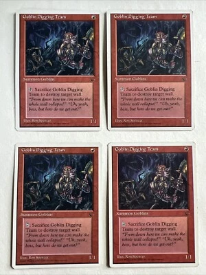Goblin Digging Team Chronicles Regular Set Of 4 - Image 1 of 2