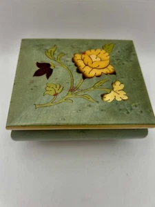 Vintage, Capra Industries, Music Box "Waltz Of The FLOWERS” 3.5” by 4.5” - Picture 1 of 6