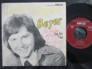 HANS-JÜRGEN BEYER Tag für Tag / signierte SP DDR 1974 AMIGA 456022 - Foto 1 di 3