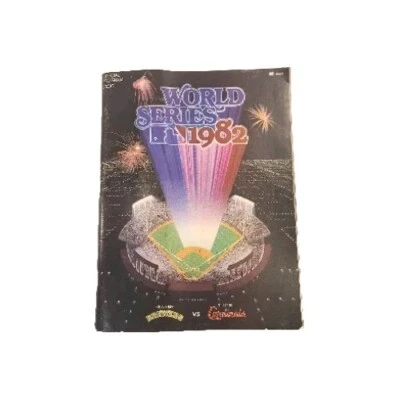 1982 MLB World Series Official Program Milwaukee Brewers vs St Louis Cardinals - Image 1 of 4