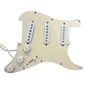 Vintage 00's Slammer by Hamer Pacer Stratocaster LOADED PICKGUARD & SCREWS 3-Ply - Picture 1 of 6