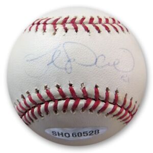 Joe Saunders Signed Autographed Baseball Anaheim Angels JSA AJ82888