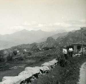 France Corse Lavo Pass Panorama Old Stereo Photo 1920 - Picture 1 of 3