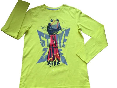 NWT "STRIKE ZONE"  Baseball Long Sleeve Cotton Tee Sz XL 16 Boy By CIRCO - Image 1 of 2
