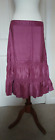 Y2K BANANA REPUBLIC LADIES pink silk skirt US SIZE 10 vintage 👗👗👗Waist 34.5"