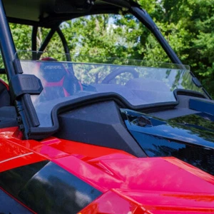 Front Half Windshield For Polaris RZR XP 1000 Turbo S 2019+ Clear Polycarbonate - Picture 1 of 15