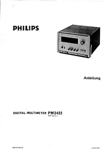 Manual de servicio Philips PM 2422 - Imagen 1 de 1