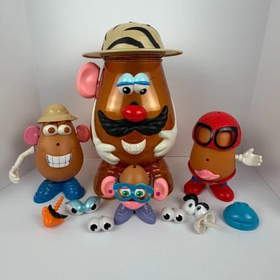 Mr. 马铃薯头批量动物园管理员箱蜘蛛侠迷你玩偶孩之宝玩具 — 第 1/4 张图片