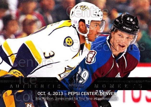2013-14 Sp Authentic #191 Nathan MacKinnon, Seth Jones - Image 1 of 1