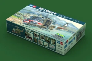 HOBBYBOSS 81806 1/18 Scale UH-1 Huey B Model Kits - Picture 1 of 4