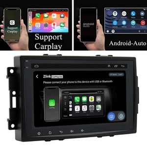 8'' Stereo Radio For CHRYSLER PT Cruiser JEEP Compass Grand Cherokee Commander - Picture 1 of 24
