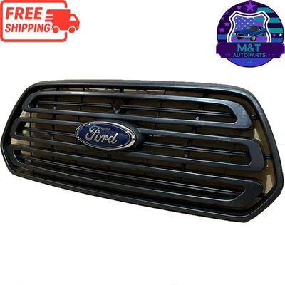 Front Bumper Grille Assembly With Emblem Fits 2015-2019 Ford Transit 150 250 350 Foto 1 de 4