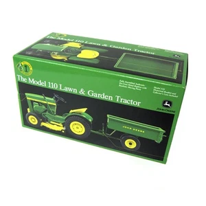 1/16th John Deere 110 Lawn Mower w/ cart, ERTL precision 15213 - Picture 1 of 1