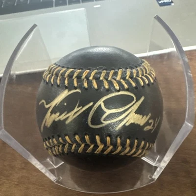 Miguel Cabrera Autographed Signed Black ROMLB Baseball JSA Detroit Tigers - Image 1 of 3
