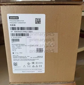 ONE NEW SIEMENS Frequency Converter 6SE6420-2AB21-5BA1 6SE6 420-2AB21-5BA1 - Picture 1 of 1