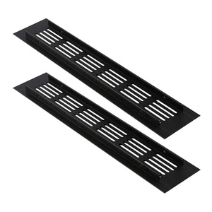 Mueble de aleación de aluminio de 2 piezas de ventilación de piso de malla transpirable rectangular - Imagen 1 de 12