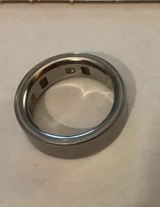 Oura Ring Gen 4 Brushed Silver Size 10 Wellness Health Tracker -Read Description - Picture 1 of 6