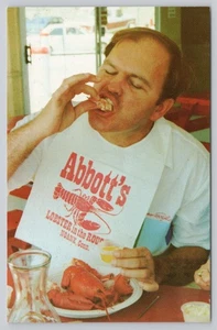 Postal cromada Abbott's Lobster in the Rough Seafood Dining Noank Connecticut - Imagen 1 de 2