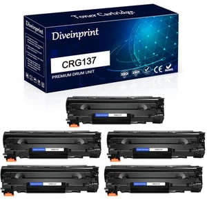 5PK CRG137 137 Kaseta z tonerem do Canon imageCLASS D570 MF217W MF222DW MF236N - Zdjęcie 1 z 9