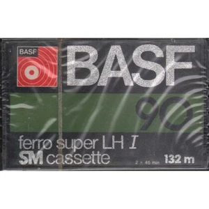 BASF Ferro Super LH I 90 - 132 m SM Cassette Sigillata - Picture 1 of 2