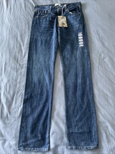 Levi's Men's 501XX Original Fit Straight Leg Jeans Stretch 30x34 New Tags Blue - Picture 1 of 14