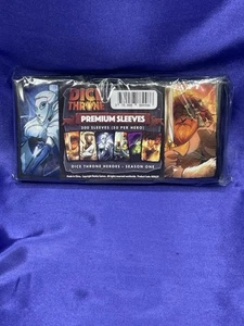 Dice Throne Heroes Premium Sleeves Season One 300 50 Per Hero - Picture 1 of 3