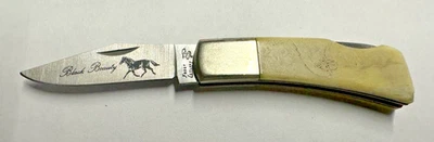 Vintage Frost Cutlery Black Beauty Single Blade Pocket Knife Made in Japan - Image 1 of 4