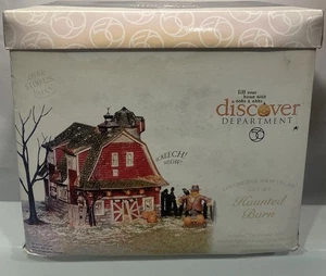 Dept 56 Halloween Village Haunted Barn 55060 Lights & Sounds Please Read - Picture 1 of 14
