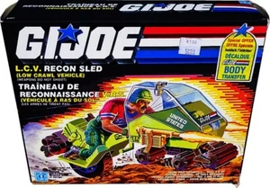 Gi Joe L. c. V. Lcv Recon Sled, Vintage 1985 de Collection ! Neuf! Misb ! Afa Ça - Picture 1 of 4