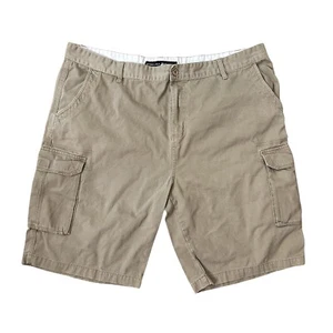 Beverly Hills Polo Club Cargo Shorts Mens Size 46 Khaki Tan Beige - Picture 1 of 7