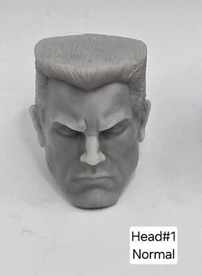 Impreso en 3D EDDIE BROCK HEAD #1 1:12 6" Leyendas Clasificadas ESCALA Foto 1 de 2