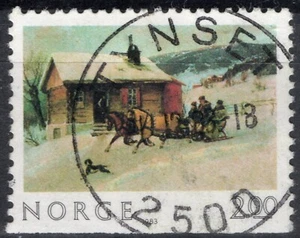 1036 Noruega 1983, NK 942 SON Tynset 21.12.83 (HE) - Imagen 1 de 1