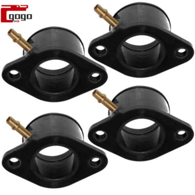 4Pcs Carburetor Intake Manifold Fits For 1977 1978 1979 Kawasaki KZ650C USA - Image 1 of 3