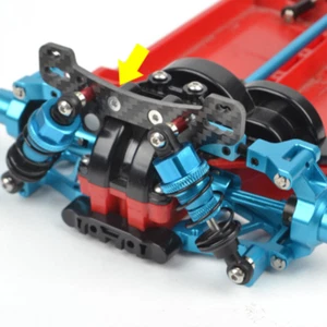 54947 Front/Rear Carbon Shock Damper Stay for Tamiya TT-02/TT-02D/TT-02R - Picture 1 of 11