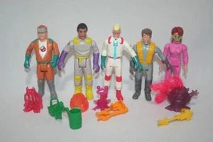 The Real Ghostbusters Vintage Lot Fright Features Lot Peter Egon Janine Kenner - Picture 1 of 2
