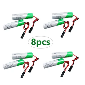 New 8PCS 2400mAh XL-060F AA ER14505 3.6V Replacement Battery With Plug For Xeno - Picture 1 of 3