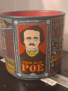 Edgar Allen Poe Quotes Mug Unemployed Philosophers Guild Red Interior 2015 - Picture 1 of 7
