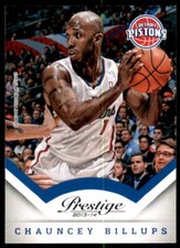 2013-14 Panini Prestige Chauncey Billups Detroit Pistons #51