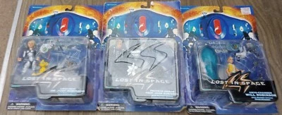 Lote de figuras de acción Lost In Space 1998 sin usar, en caja, Trendmasters Dr Judy John Will Robinson Foto 1 de 4
