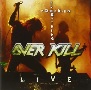 Over Kill - Wrecking Everthing Live CD NEW & SEALED - Picture 1 of 1