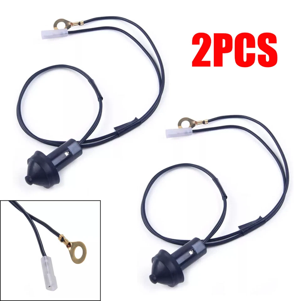 Luz de jamba de puerta rastreadora 2 cables sensor botón interruptor 2 piezas EE. UU. Foto 1 de 4