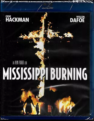 MISSISSIPPI BURNING - 1988 Drama, Gene Hackman, Willem Dafoe NEW BLU RAY! Foto 1 de 2