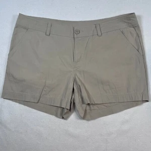 Columbia Golfshorts Damengröße 14 khaki hellbraun Freizeit Wandern Alltag Shorts - Bild 1 von 15