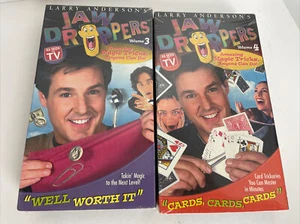 Jaw Droppers VHS Vol 3 & 4 Larry Anderson Magic Tricks New - Picture 1 of 2