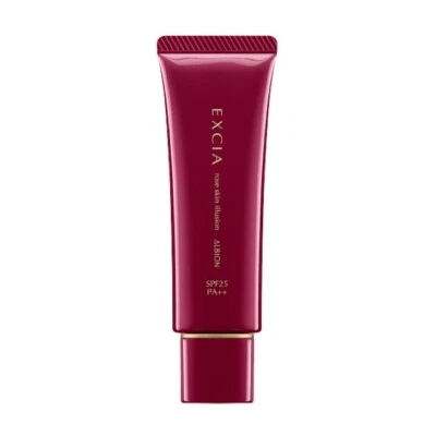 ALBION EXCIA Rose Skin Illusion Makeup Foundation Primer Base Tint Color Correct - Image 1 of 4