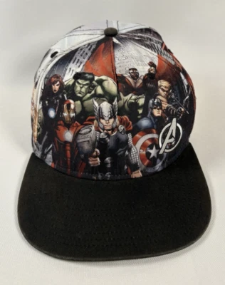 Gorra de béisbol ajustable con cierre a presión original de Marvel Avengers talla única Foto 1 de 4