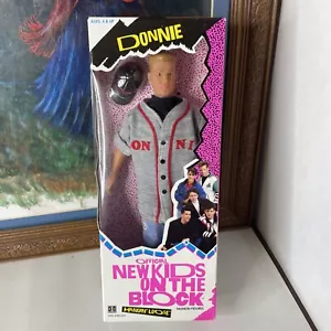 Official NEW KIDS ON THE BLOCK Doll DONNIE 1990 Hangin Loose RARE Vintage NRFB - Picture 1 of 7