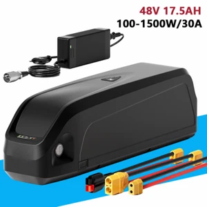 Batteria 48V 17.5Ah Hailong batteria EBike Bafang bici elettrica 1500W 1000W 750W - Foto 1 di 12
